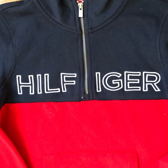 SOLD - never worn -Tommy Hilfiger Zip Up Hoodie - Picture 2 of 4